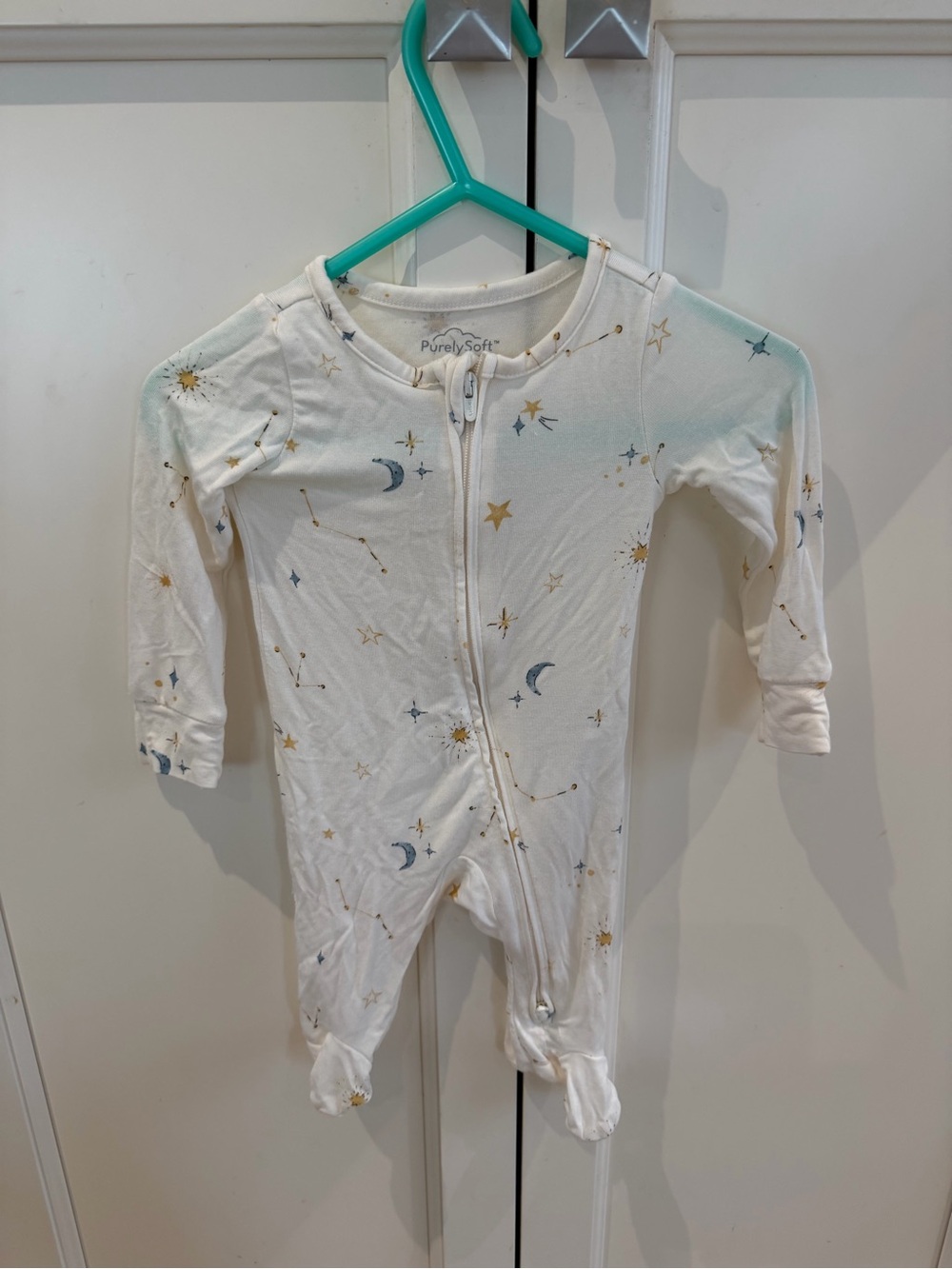 Carters viscose newborn Celestial Print Baby One-Piece